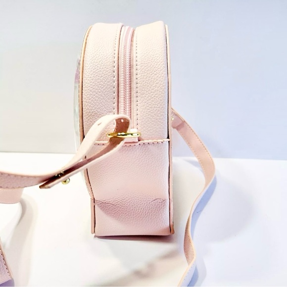 Bath & Body Works Snow Globe Mouse Crossbody Purse Cosmetic Bag Pink - Picture 6 of 16